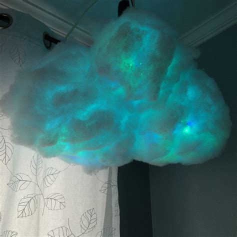 Bathroom ceiling light flush ceiling lights ceiling light fixtures ceiling lamp bedroom cloud night light glow cloud cloud lights childrens bedside lamp room ideas bedroom neon led cloud light, floating cloud, hanging cloud, night light, night lamp, clouds, birthday gift , led. Cloud LED Lamp (with Pictures) - Instructables
