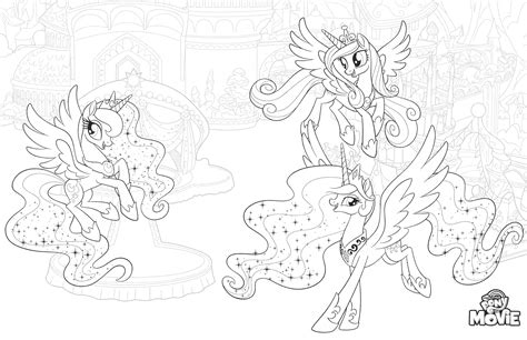 My Little Pony: The Movie coloring pages - YouLoveIt.com