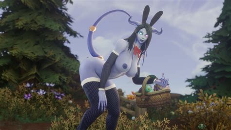 Rule 34 1girls 3d Bent Over Blizzard Entertainment Bunny Ears