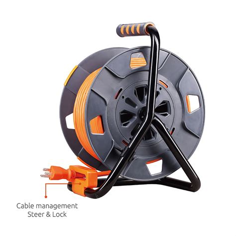 Maybe you would like to learn more about one of these? Link2Home Power Reel 80' Extension Cord with 4 Power ...