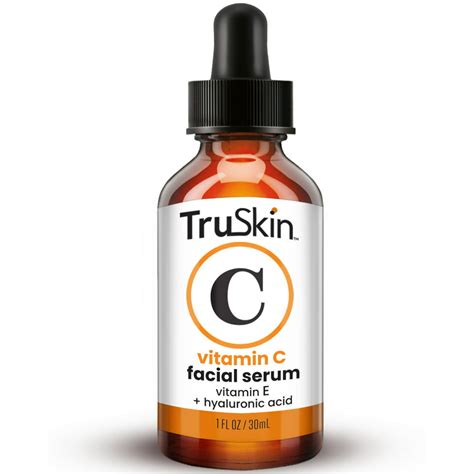 Truskin Vitamin C Facial Serum With Vitamin E And Hyaluronic Acid 1 Fl