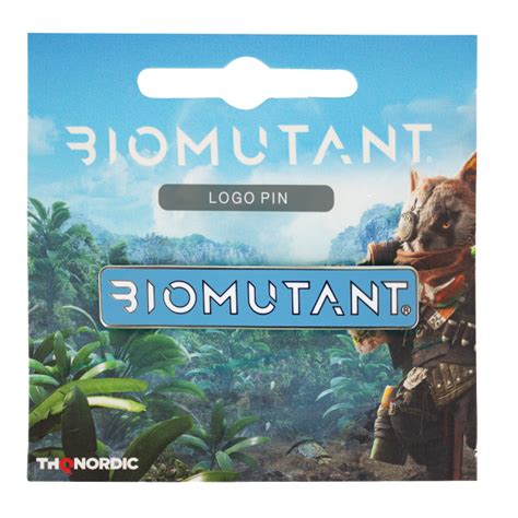 In this game, you control a raccoon creature in a world of mutated animals. Biomutant Pin Logo | Game Legends