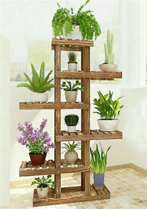 Todos los trucos para elegir tus plantas perfectas. Muebles de madera para macetas y plantas | Construccion y ...