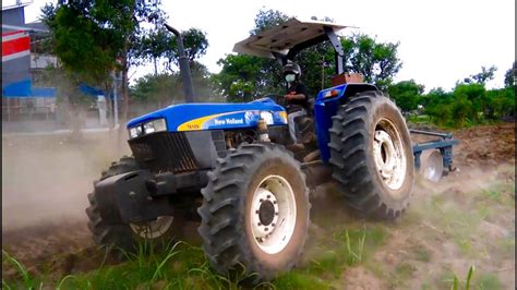Maybe you would like to learn more about one of these? New Holland Turbo 7610S Tractor plowing field - YouTube