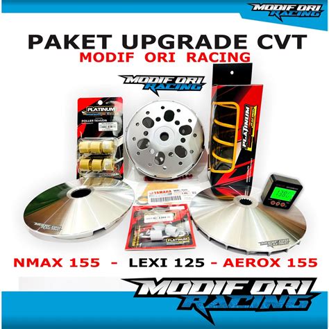 Jual Paket Kirian Cvt Nmax 155 Paket Full Upgrade Cvt Aerox Roller Racing 11 Gram Nmax Per Cvt