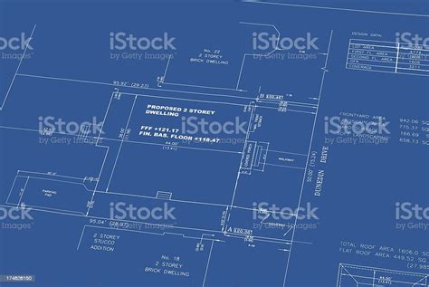 Blueprints Stock Illustration Download Image Now Istock