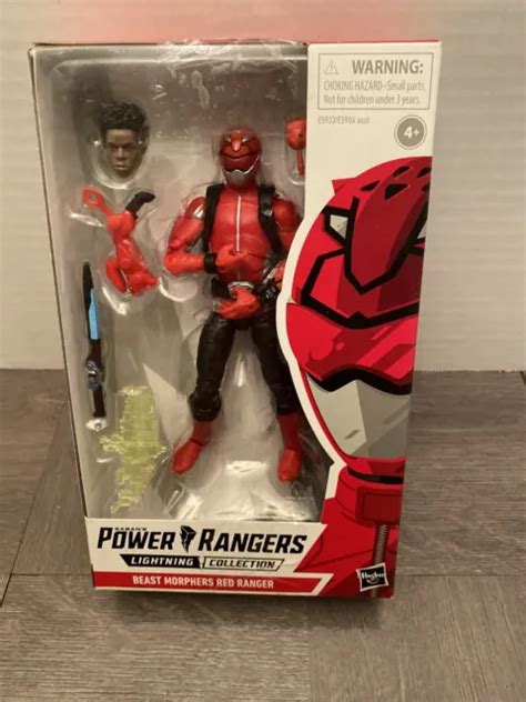 Hasbro Power Rangers Lightning Collection Beast Morphers Red Ranger In