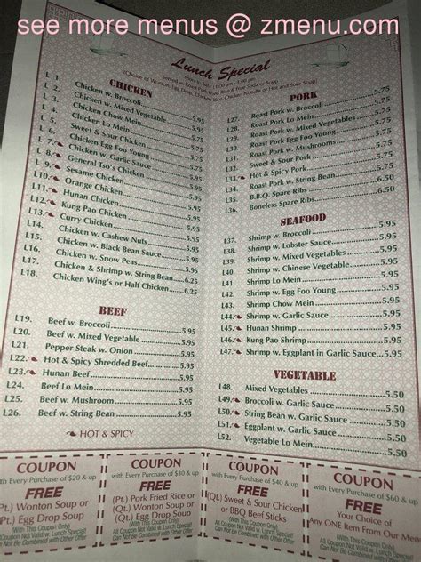 At present, great wall kitchen has no reviews. Online Menu of Great Wall Kitchen Restaurant, Farmingdale ...