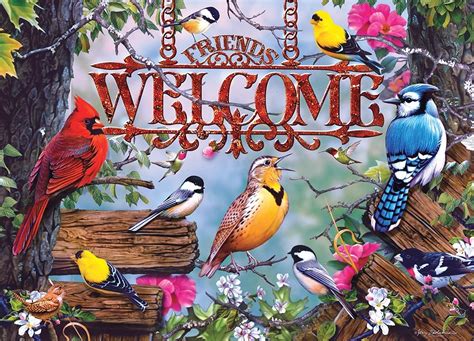 Mary maxim reviews and marymaxim.com customer ratings for july 2021. Mary Maxim - Audubon Perched Jigsaw Puzzle - Puzzles ...