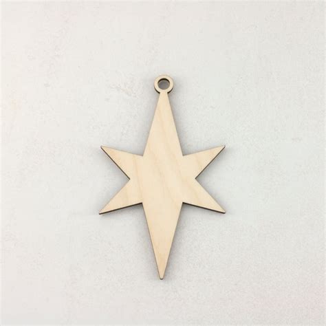 10 Wooden Stars For Christmas Tree Decorations T Tags Etsy