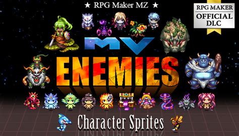 Rpg Maker Mz Mv Enemies Character Sprites On Steam