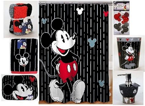 Mickey Mouse Shower Curtain Mickey Mouse Bathroom Mickey Love Mickey