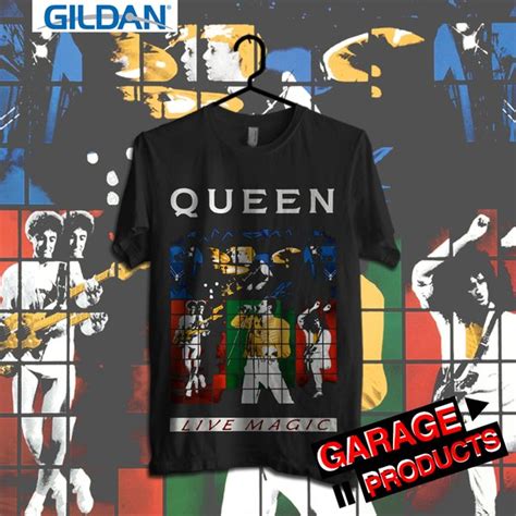 Jual Queen Poster Kaos Band Original Gildan Di Lapak Tomoinc Store
