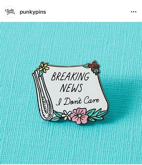 Usually Dont Nope Pin And Patches Punky Enamel Pins