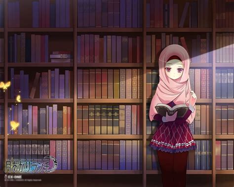 Anime Library By Tsukitohateru On Deviantart Anime Muslimah Islamic