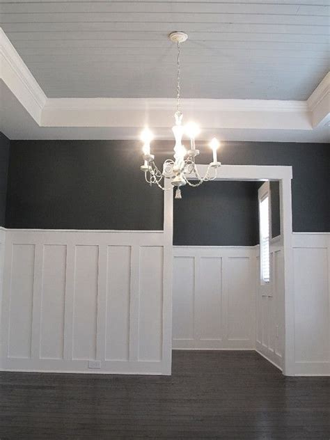 Select from premium wainscoting of the highest quality. high wainescotting, white chandelier, coffered ceilings ...