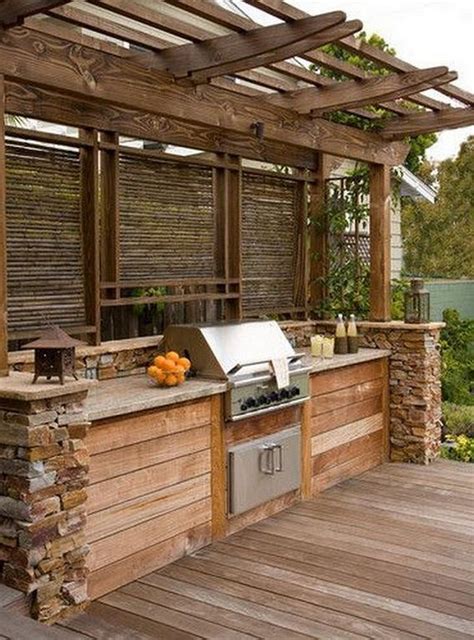 Even a small outdoor living space can provide enough room for kitchen essentials! 21+ Top Small Rustic Kitchen Designs For Outdoor - Page 13 ...