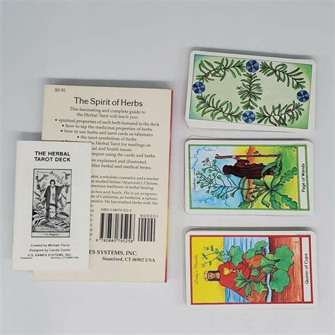 The Herbal Tarot Deck 1st Ed 1988 Von Michael Tierra Buch Etsy