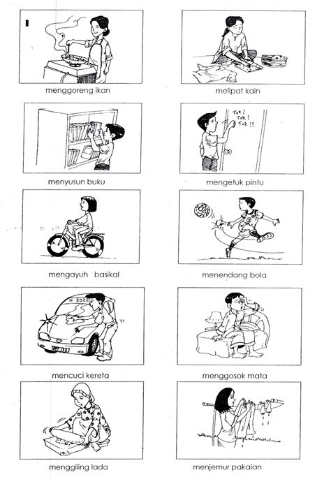 gambar kata kerja