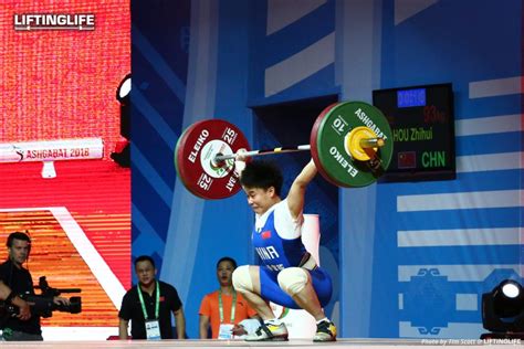 Chinese weightlifter hou zhihui has bagged china's second gold medal in as many competitions at the tokyo olympics after securing victory in the 49kg women's weightlifting event and setting three new. Chinese Team for Asian Championships | Weightlifting House