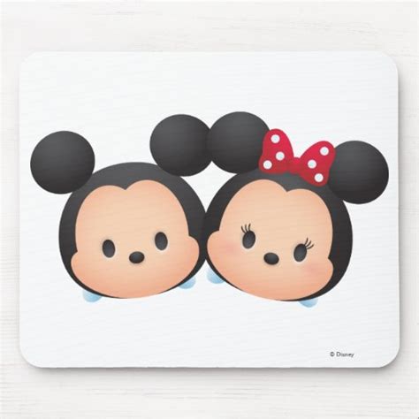 Originally from japan, tsum tsum stackable plush feature your favorite disney characters. Disney "Tsum Tsum" Mickey and Minnie Mouse Pad | Zazzle