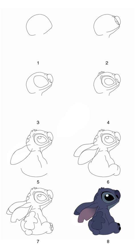 Draw Stitch Step By Step By Grayalien On Deviantart Stitch Drawing