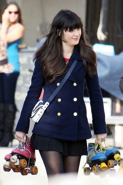 Zooey Deschanel Satchel Fashion Zooey Deschanel Quirky Fashion