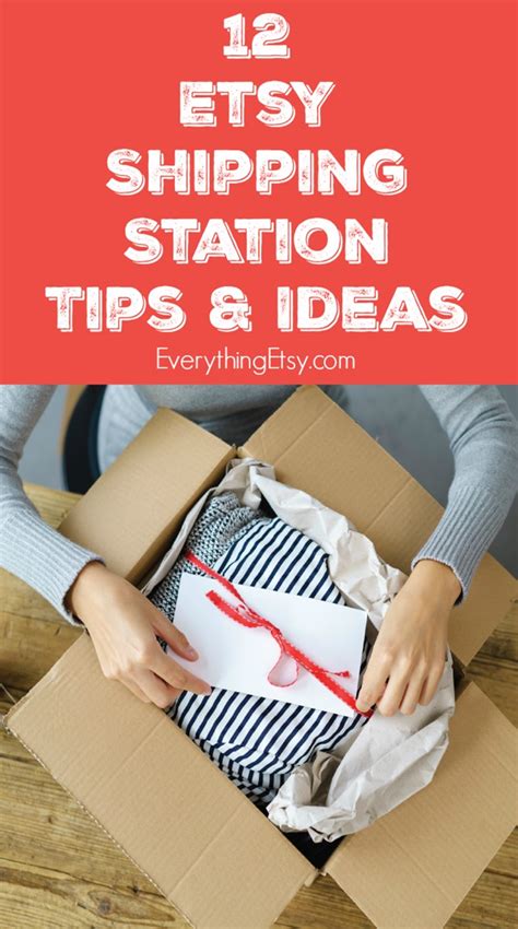 12 Etsy Shipping Station Tips & Ideas {Etsy Business ...