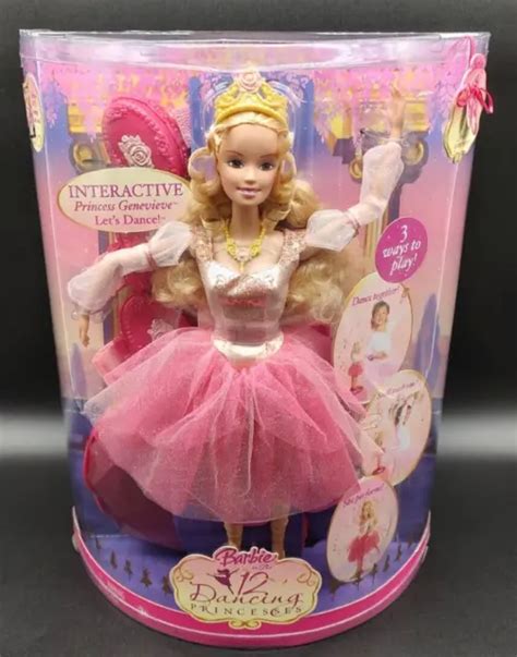 Barbie 12 Dancing Princesses Interactive Princess Genevieve Doll 2006