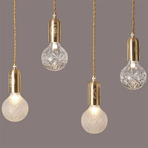 Find mini pendants at wayfair. Crystal Bulb LED Mini Pendant in 2020 | Mini pendant ...