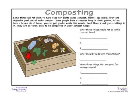 This is our section of holiday worksheets. Collection Composting For Kids Worksheet Pictures - Images ...