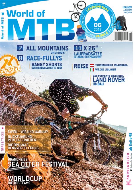 Wir sind ein magazin, das andere inspiriert, geschichten erzählt, die mitfühlen und miterleben ermöglichen, wir sind ein magazin, das überrascht,… Update: Gratis-Abo der World of MTB Heftvorschau Juni ...