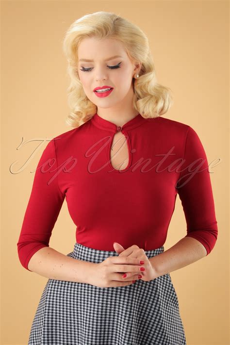 1950s Tops And Blouse Styles