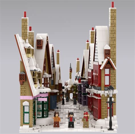 Lego Ideas Recreating A Magical Harry Potter™ Holiday Scene Walk