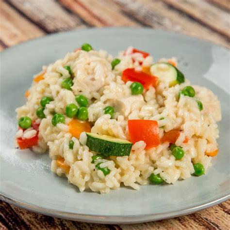 Risotto Met Kip En Gegrilde Groenten Oma Jet En Tante Mina