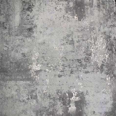 Exposed Metallic Industrial Texture Dark Grey 50103 Wallpaper Sales