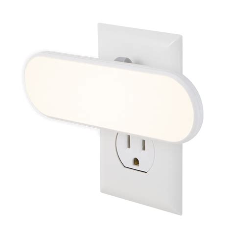 Ge White Led Night Light With Auto Onoff At