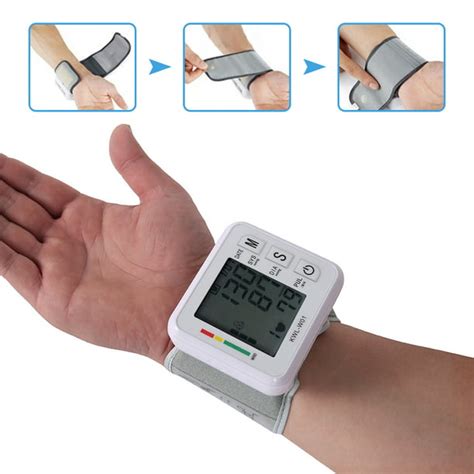 Willstar Digital Lcd Wrist Blood Pressure Monitor Heart Beat Rate Pulse