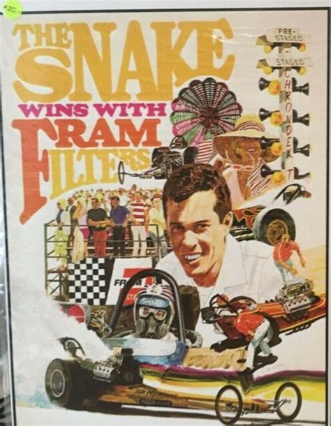 The Snake Don Prudhomme 13x19 Laminated Poster Ebay