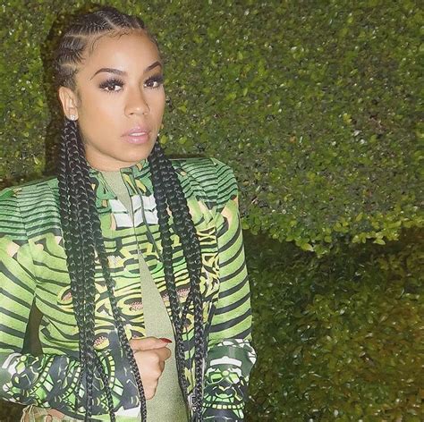 It's a very different style and will give you the feeling of being an original. Keyshia Cole cornrows | Feed in braid