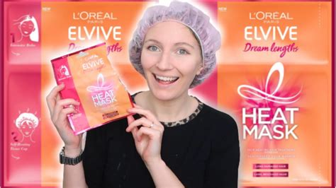 Loreal Elvive Dream Lengths Heat Mask Demo And Review Youtube