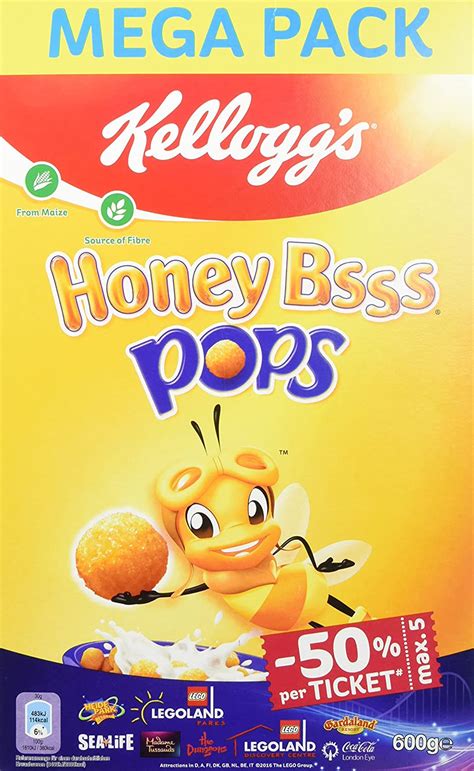 Kelloggs Honey Pops 600g Obchodištěcz