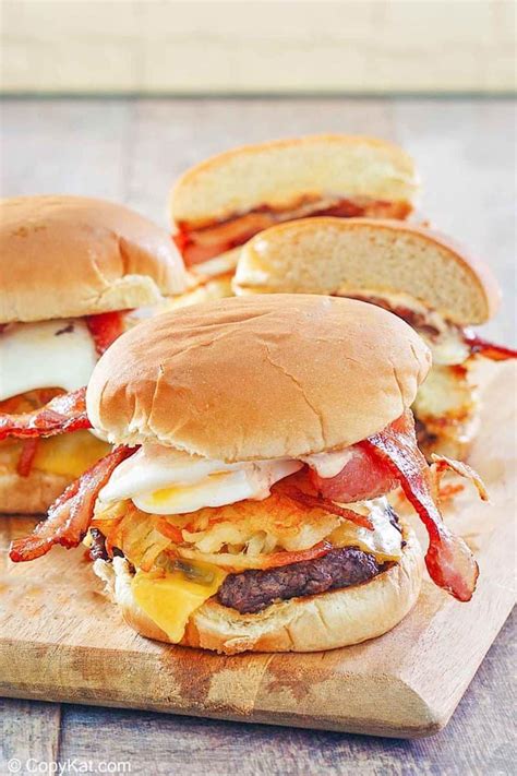 Whataburger Breakfast Burger Copykat Recipes Recipe Breakfast