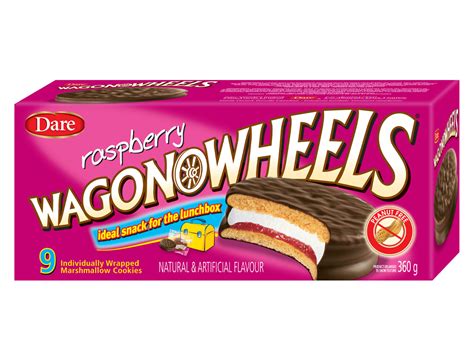 Wagon Wheels Raspberry Cookies Dare Foods
