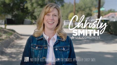 Christy Smith For Congress Power Youtube