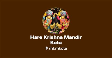 Hare Krishna Mandir Kotahkmkota Official Linktree