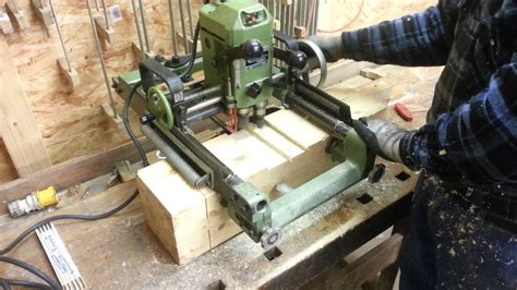 Akhurst sells and services woodworking & panel processing machinery to the cabinet manufacturing, commercial millwork, furniture & door manufacturing industries. Makita 2516 Timber frame joinery Machine - YouTube