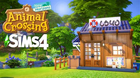 NOOK'S CRANNY - Animal Crossing x The Sims 4 Speed Build (No CC): Tiny