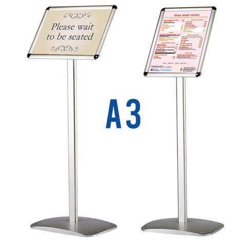 Free Standing Ipost 200 Sign Holder A3 Discount Displays