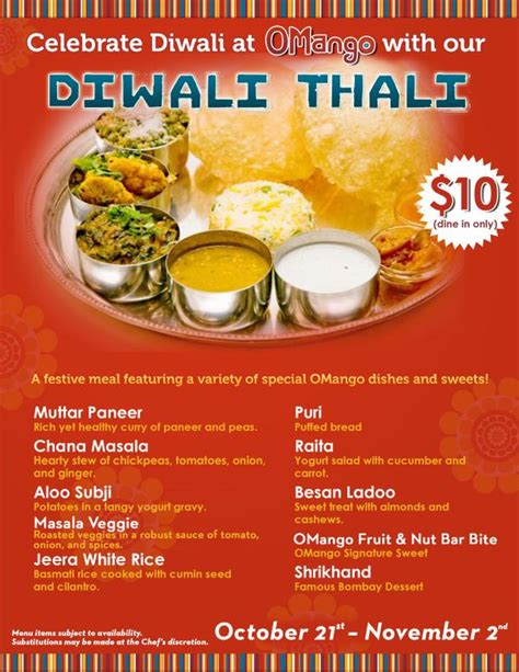 This post was created for the hood cream influencer program. Celebrate Diwali at OMango with our Diwali Thali Special ...